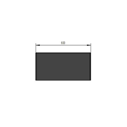 Universal Woodburning Stove Stand/Bench 700w x 600d x 300h diagram